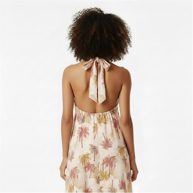 Sunkissed palm - Biba - Women's Beach Maxi Dress