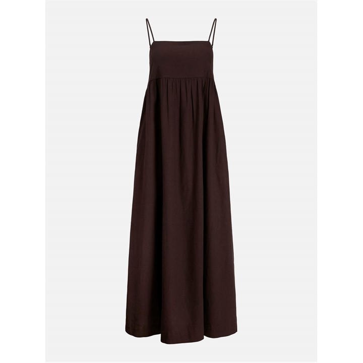 Jjxx Women's Brown Linen Smock Dress in Size 10, Sports Direct