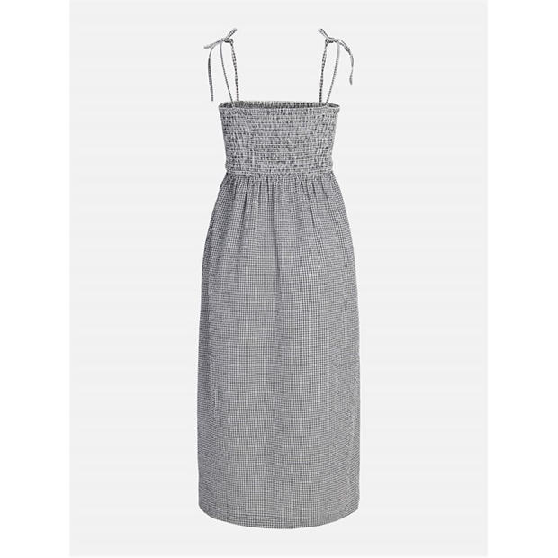 Black/White - JJXX - Women's Seersucker Smock Dress