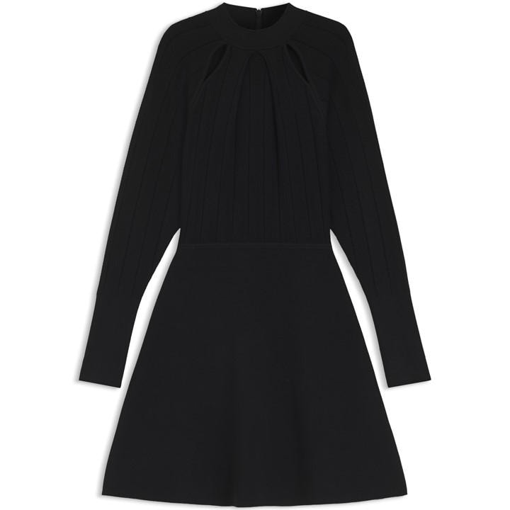 Boss Women's Black Fuccia A Line Dress in Size 8, Sports Direct