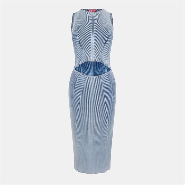 Diesel Women's Blue Taryn Long Maxi Dress in Size 10, Sports Direct