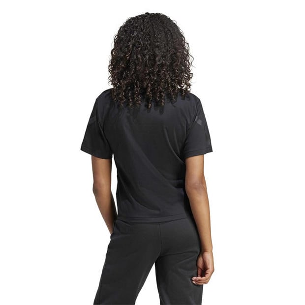 Black - adidas - adidas W Z.N.E. Tee T-Shirt Womens