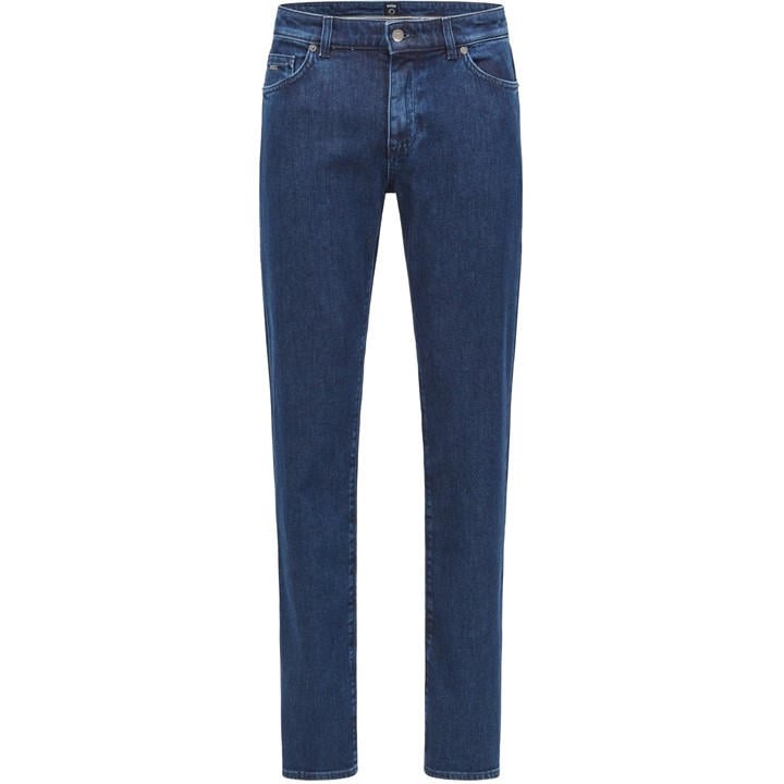 Boss Men's Blue Maine3 Regular Fit Jeans in Size 32 L, Sports Direct