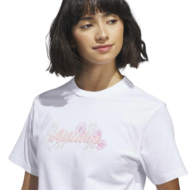 White - adidas - Women's Western T-Shirt