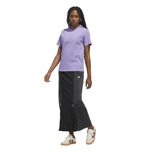 Magic Lilac - adidas - Women's Cursive T-Shirt