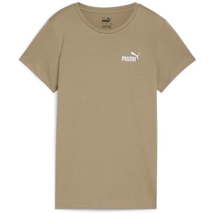 Puma Women's Brown Embroidery Regular Fit T-Shirt in Size 16, Sports Direct