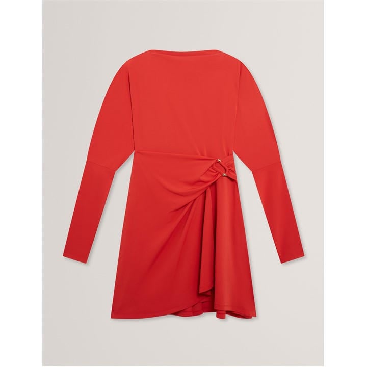 Ted Baker Women's Orange Wrap Mini Dress in Size 12, Sports Direct