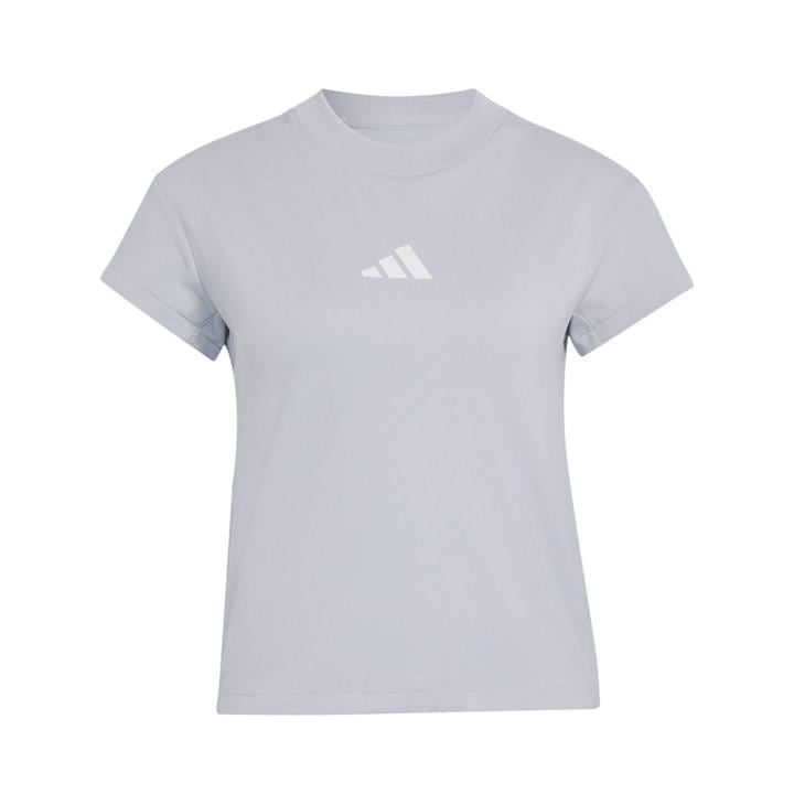 Adidas Women's Grey Z.n.e. T-Shirt in Size L, Sports Direct