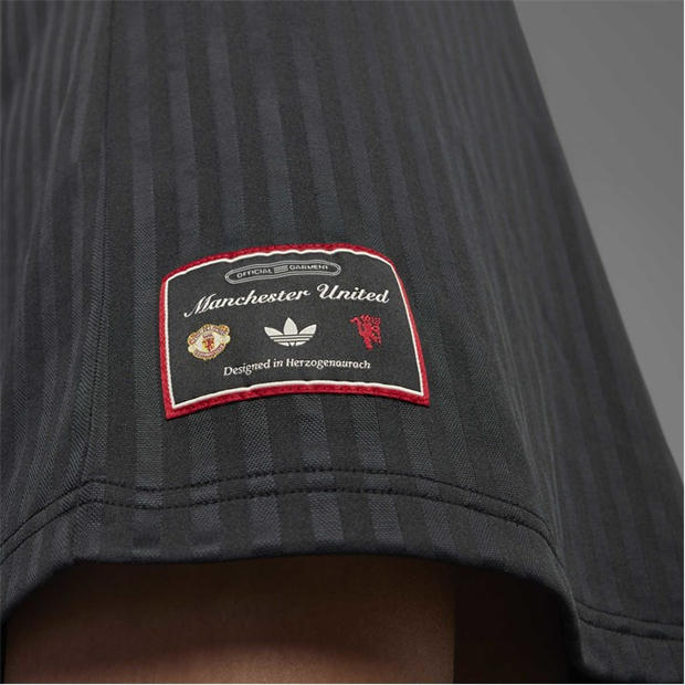 Black - adidas - Women's MUFC Icon T-Shirt Dress
