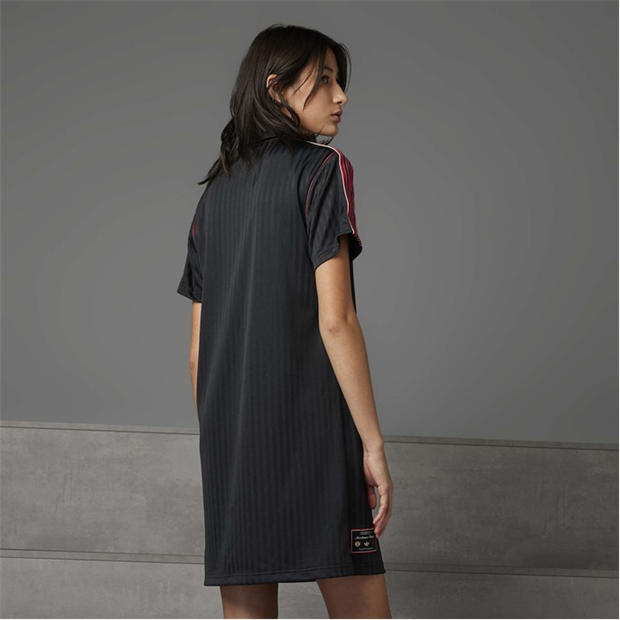 Black - adidas - Women's MUFC Icon T-Shirt Dress