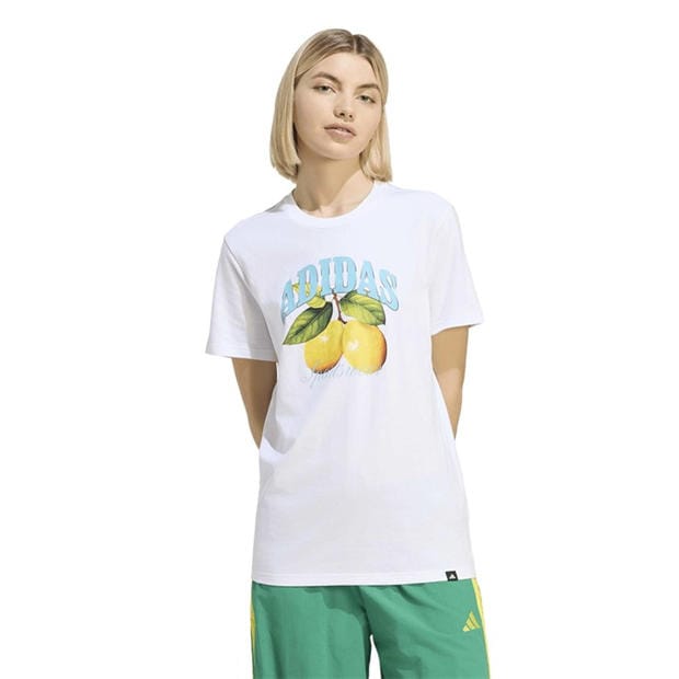Lemon - adidas - Women's Oversized T-Shirt