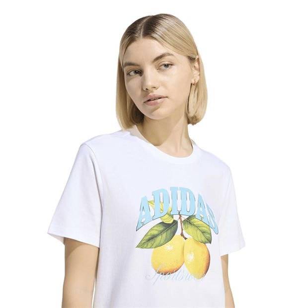 Lemon - adidas - Women's Oversized T-Shirt