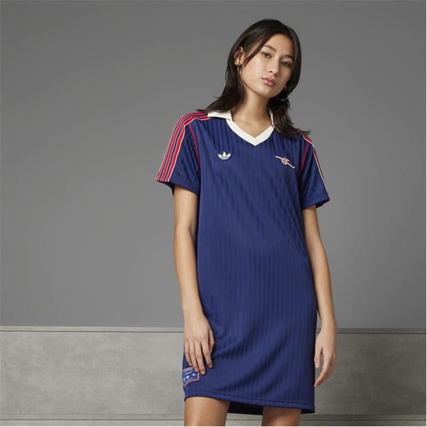 Night Sky - adidas - Women's AFC Icon T-Shirt Dress