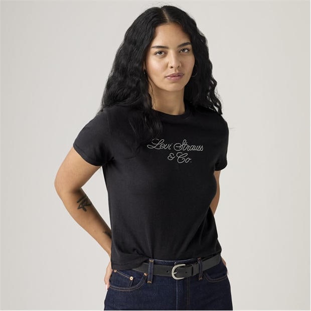 Anthracite - Levis - Women's Classic Script T-Shirt