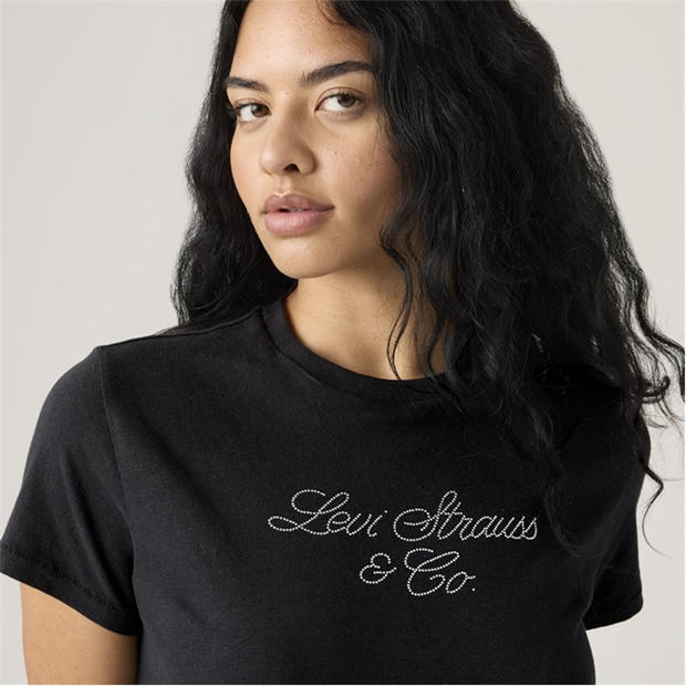 Anthracite - Levis - Women's Classic Script T-Shirt