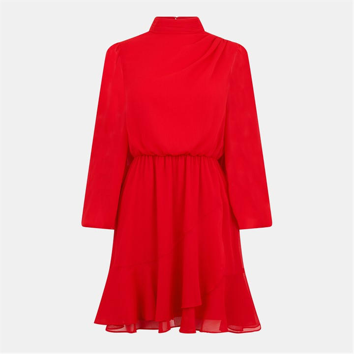 Ted Baker Women's Red Woven Mini Dress in Size 6, Sports Direct
