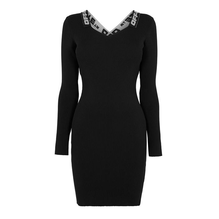 Off White Women's Multi Off Ls Dress Size 10