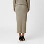 Muted Khaki - Jack Wills - Knitted Midi Skirt