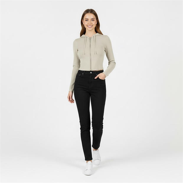 Камък - Jack Wills - Knitted Zip Hoodie Women