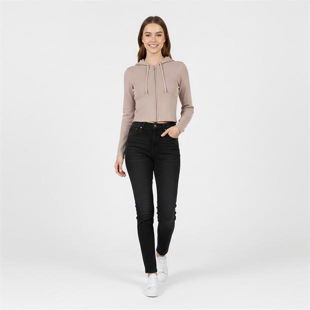 Тоуп - Jack Wills - Knitted Zip Hoodie Women