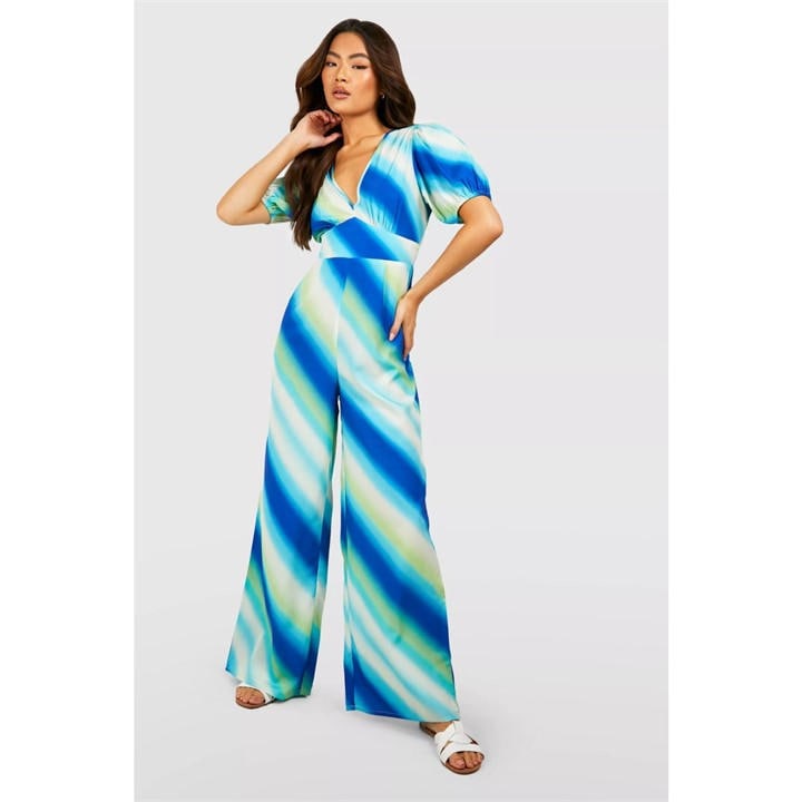 Influence Women's Blue Comfort Jumpsuit in Size 8, Sports Direct
