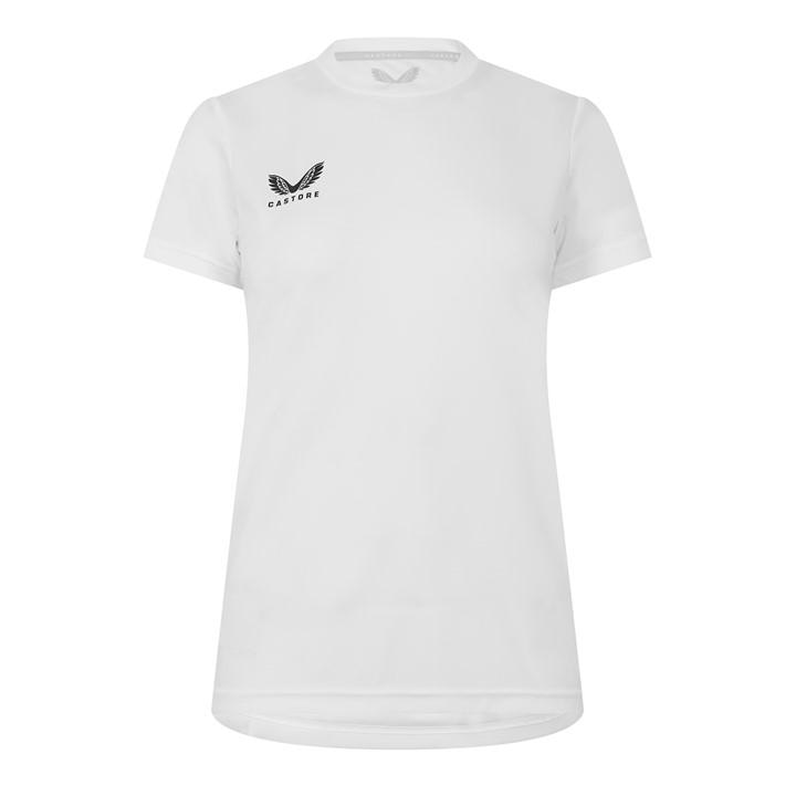 Castore Women's White T-Shirt in Size 14, Sports Direct