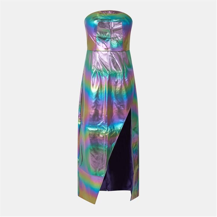 Amylynn Women's  Metallic Maxi Dress in Size 6, Sports Direct