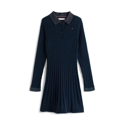Tommy Hilfiger - Kids' Cable Sweater Jumper Dress