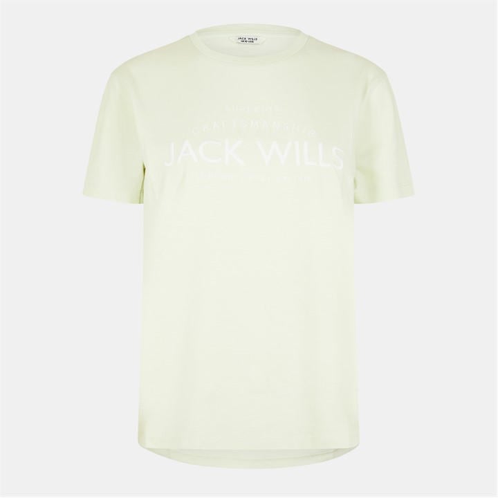 Jack Wills Women's None Forstal Boyfriend T-Shirt in Size 14, Sports Direct
