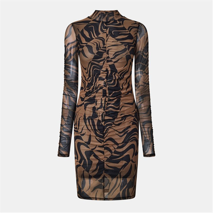Hugo Women's  Nikau Bodycon Dress in Size 8, Sports Direct