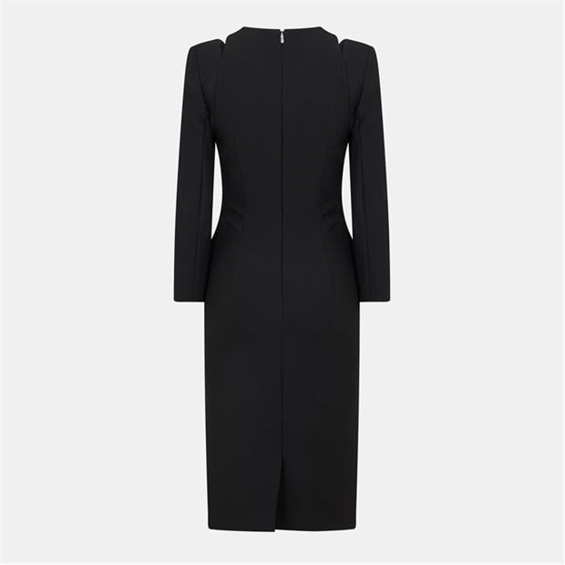 Черно - Boss - Women's Dadeka Wrap Dress