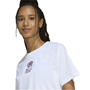 White - adidas - Women's T-Shirt