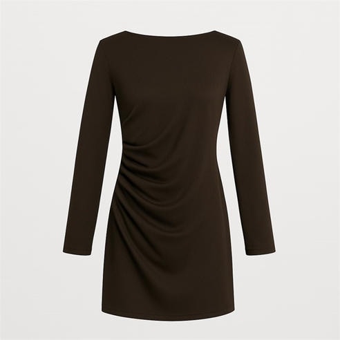I Saw It First - Ruched Detail Mini Dress