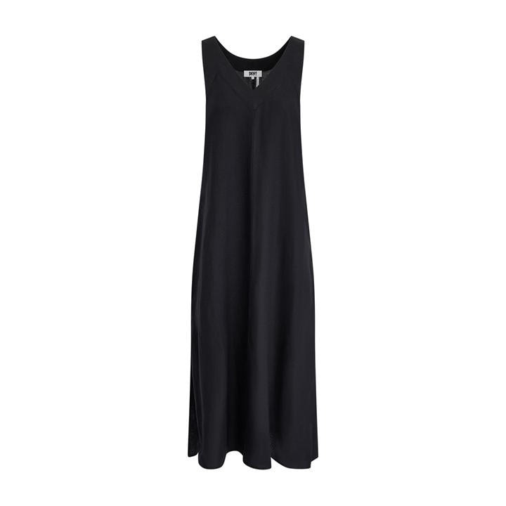 Dkny Women's Black Long Maxi Dress in Size 12, Sports Direct