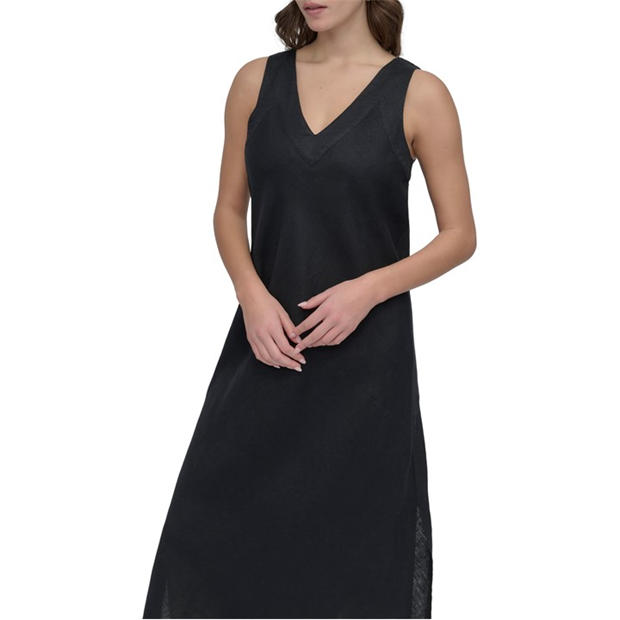 Black - DKNY - Women's Long Maxi Dress