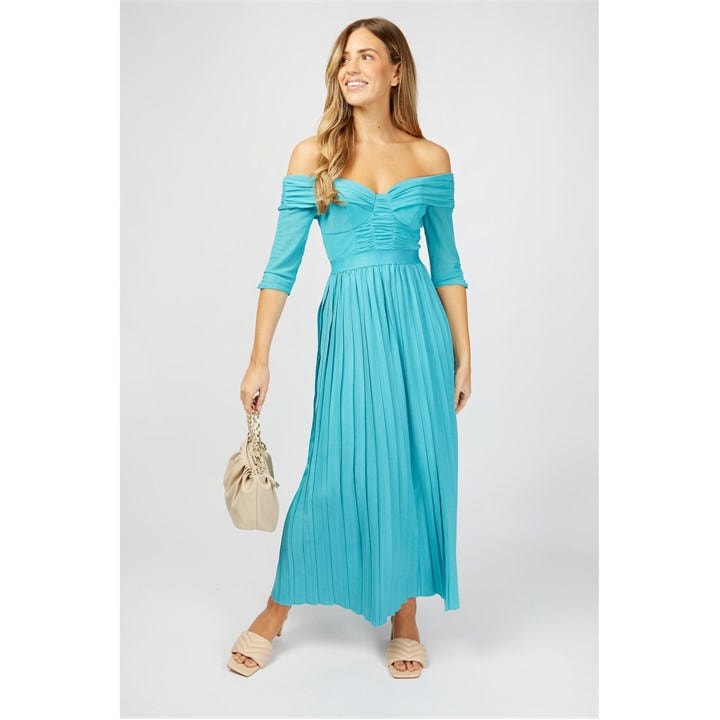 Little Mistress Women's Blue Maxi Dress in Size 10, Sports Direct