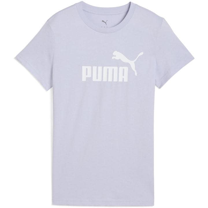 Puma Women's Blue Regular Fit Logo T-Shirt in Size 12, Sports Direct