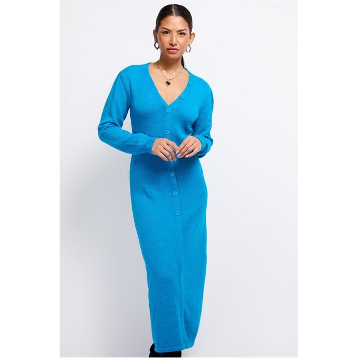 Little Mistress Women's Blue Maxi Dress in Size 10, Sports Direct