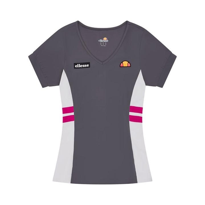 Ellesse Women's Grey Lowery T-Shirt in Size 6, Sports Direct