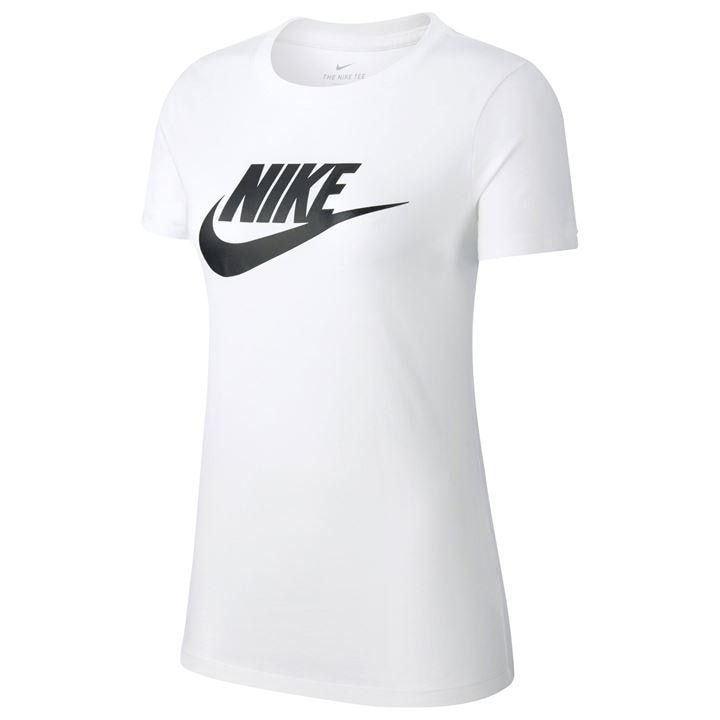 Nike Women's White Futura T-Shirt in Size 8, Sports Direct