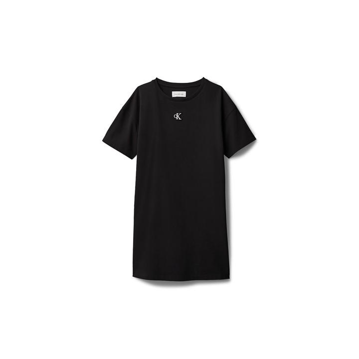 Calvin Klein Jeans Girls Black Kids' T-Shirt Dress in Size 14 - 16 Years, Sports Direct
