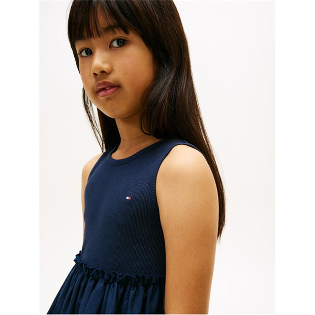 Night Navy C1G - Tommy Hilfiger - Kids' Smock Dress
