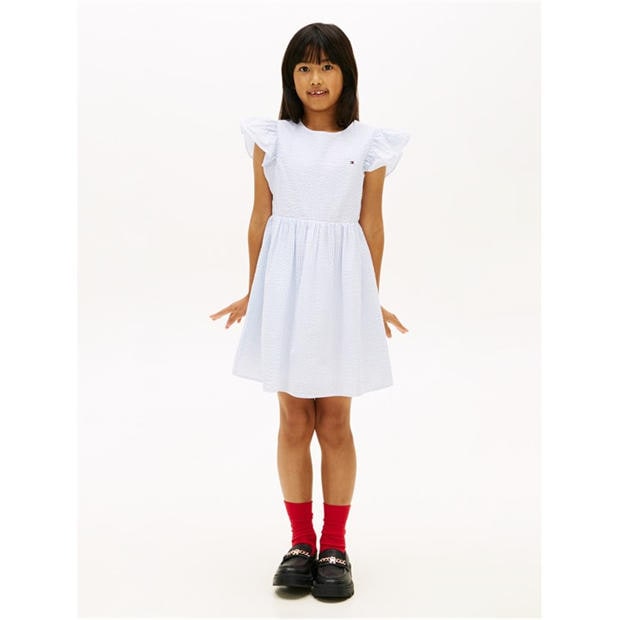 Sweet Blue C3Q - Tommy Hilfiger - Kids' Smock Dress