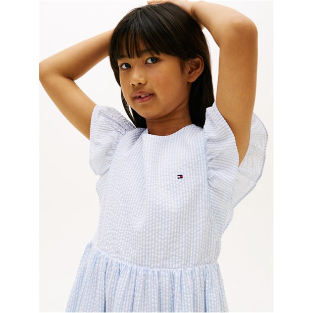 Sweet Blue C3Q - Tommy Hilfiger - Kids' Smock Dress