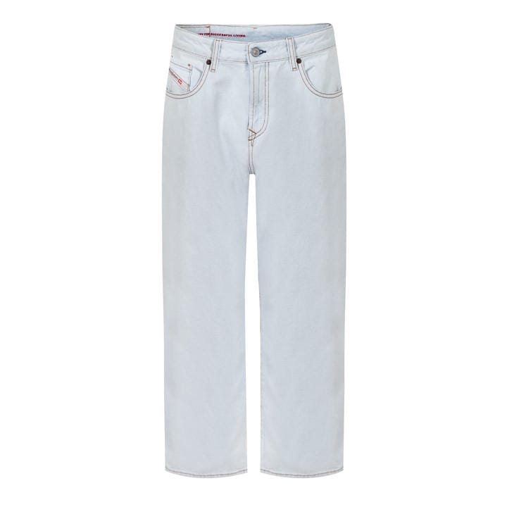 Diesel Women's Blue 1999 Wide Leg Jeans in Size 24 L32, Sports Direct