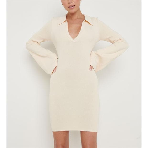 Ecru - Pretty Lavish - Women's Mini Dress
