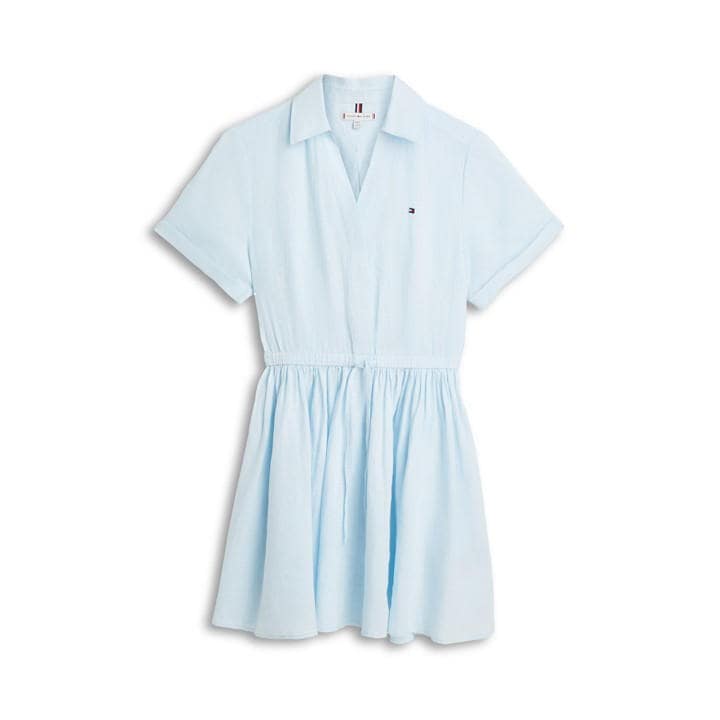 Tommy Hilfiger Women's Blue A Line Dress in Size 14, Sports Direct