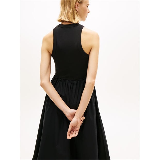 Black - Tommy Jeans - Women's Long Maxi Dress