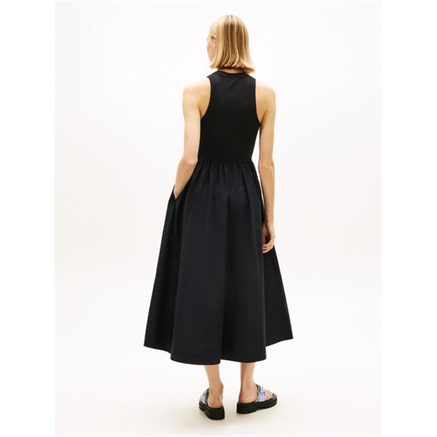 Black - Tommy Jeans - Women's Long Maxi Dress