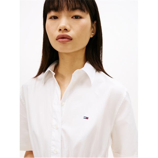 Ecru - Tommy Jeans - Women's Shirt Dress